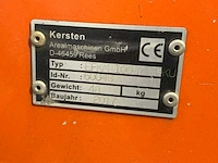 2017 kersten k2000g veegmachine hydraulisch 100cm benzine - afbeelding 7 van  12