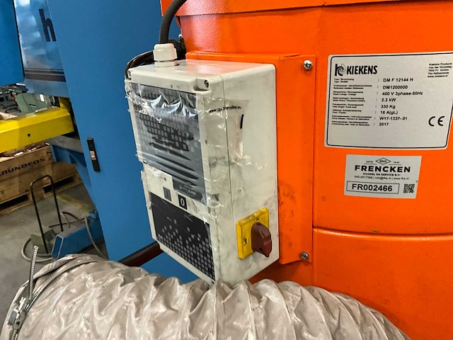 2017 kiekens dmf12144h filter afzuiginstallatie - afbeelding 10 van  14