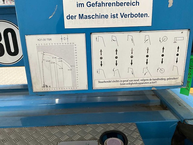 2017 klaas alu-kranbau gmbh k21-30 tsr aanhangerkraan - afbeelding 6 van  6