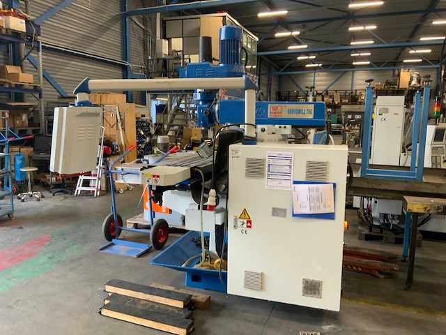 2017 knuth servomill 700 cnc verticale freesmachine - afbeelding 11 van  11