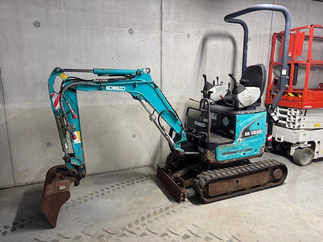 2017 kobelco sk10sr minigraafmachine - afbeelding 1 van  10
