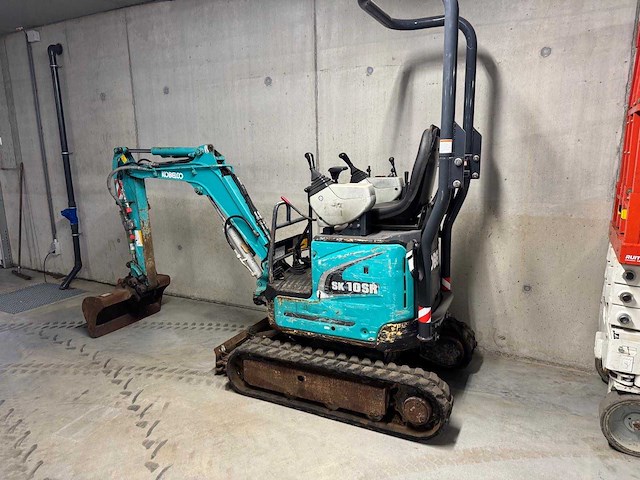 2017 kobelco sk10sr minigraafmachine - afbeelding 4 van  10