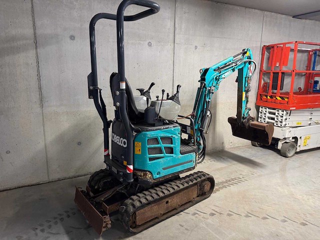 2017 kobelco sk10sr minigraafmachine - afbeelding 10 van  10
