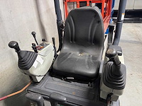 2017 kobelco sk10sr minigraafmachine - afbeelding 2 van  6