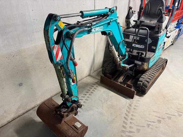 2017 kobelco sk10sr minigraafmachine - afbeelding 4 van  6