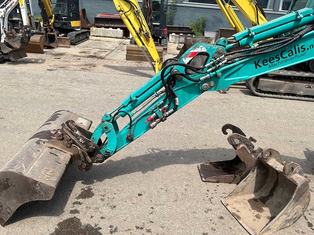 2017 kobelco sk17sr-5 minirupsgraafmachine - afbeelding 3 van  3