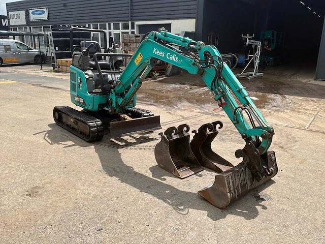 2017 kobelco sk17sr-5 minirupsgraafmachine - afbeelding 5 van  6