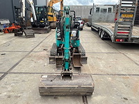 2017 kobelco sk17sr-5 minirupsgraafmachine - afbeelding 7 van  8