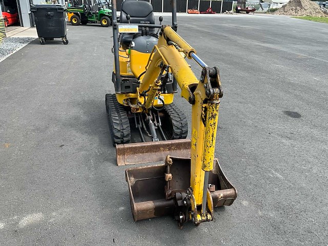 2017 komatsu pc09-1 minigraafmachine - afbeelding 11 van  25