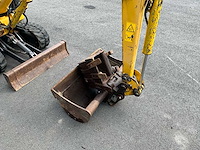 2017 komatsu pc09-1 minigraafmachine - afbeelding 12 van  25