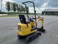 2017 komatsu pc09-1 minigraafmachine - afbeelding 8 van  25