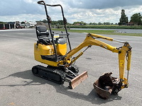 2017 komatsu pc09-1 minigraafmachine - afbeelding 2 van  25