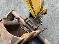 2017 komatsu pc09-1 minigraafmachine - afbeelding 6 van  25