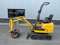 2017 komatsu pc09-1 minigraafmachine - afbeelding 20 van  25