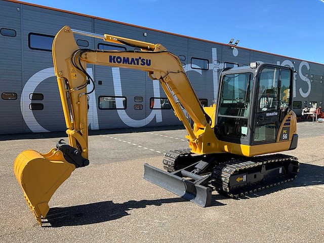 2017 komatsu pc56-7 midigraafmachine - afbeelding 1 van  14