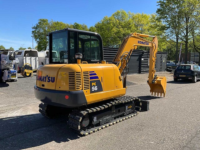 2017 komatsu pc56-7 midigraafmachine - afbeelding 12 van  14