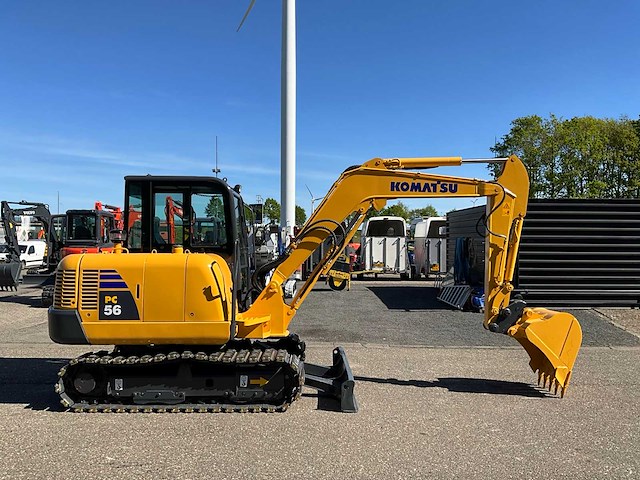 2017 komatsu pc56-7 midigraafmachine - afbeelding 13 van  14