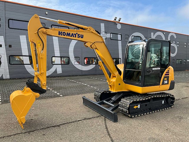2017 komatsu pc56-7 midigraafmachine - afbeelding 1 van  29
