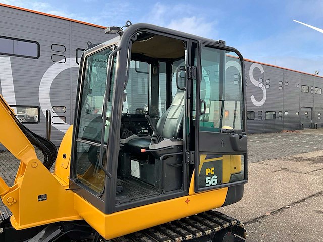2017 komatsu pc56-7 midigraafmachine - afbeelding 10 van  29
