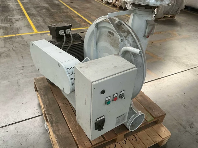2017 kongskilde industriële centrifugaalventilator met 15 kw motor en schakelkast, 400 v - afbeelding 2 van  23