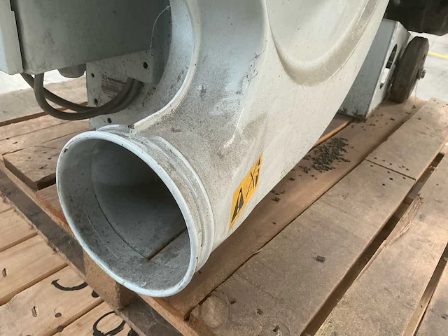 2017 kongskilde industriële centrifugaalventilator met 15 kw motor en schakelkast, 400 v - afbeelding 5 van  23