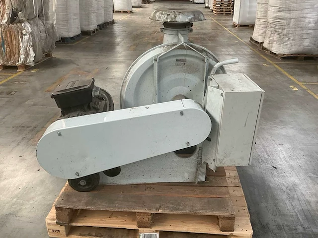 2017 kongskilde industriële centrifugaalventilator met 15 kw motor en schakelkast, 400 v - afbeelding 12 van  23