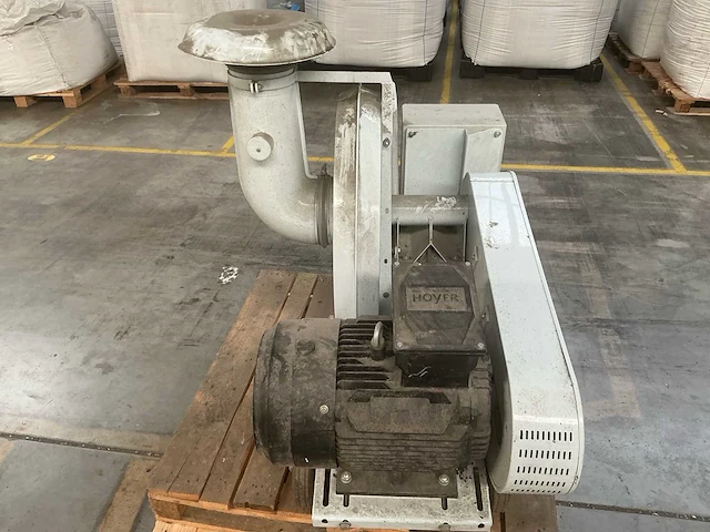 2017 kongskilde industriële centrifugaalventilator met 15 kw motor en schakelkast, 400 v - afbeelding 12 van  23