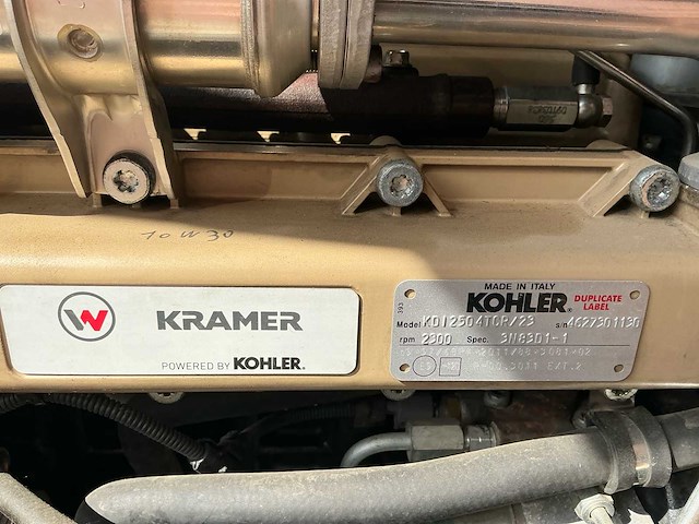 2017 kramer-werke wheel loader 5085 shovel - afbeelding 14 van  33