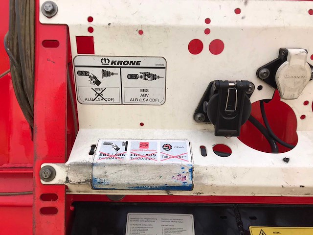 2017 krone sd oplegger - afbeelding 13 van  33