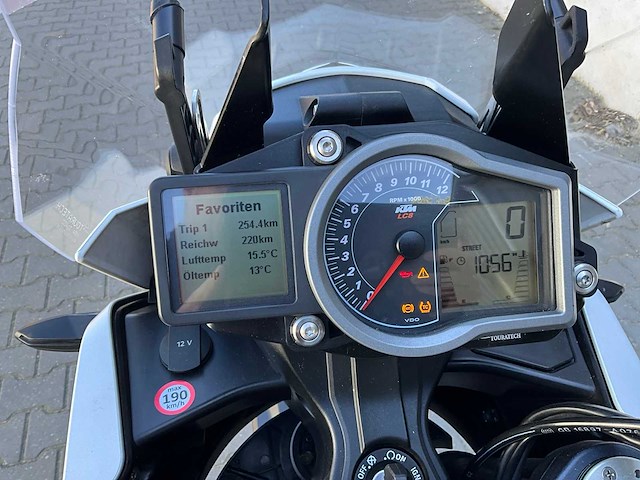 2017 ktm 1190 adventure r motorfiets - afbeelding 4 van  9
