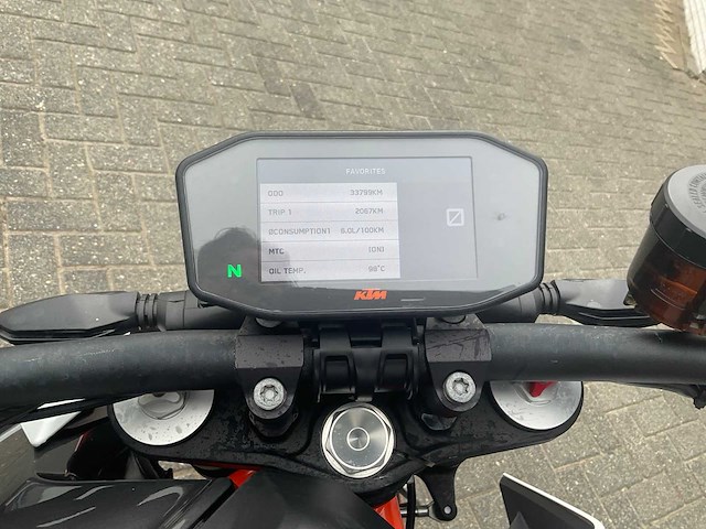 2017 ktm tour 1290 superduke r abs motorfiets - afbeelding 3 van  14