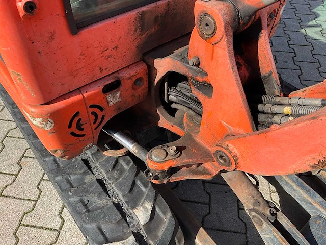 2017 kubota kx016-4g minigraafmachine - afbeelding 8 van  39