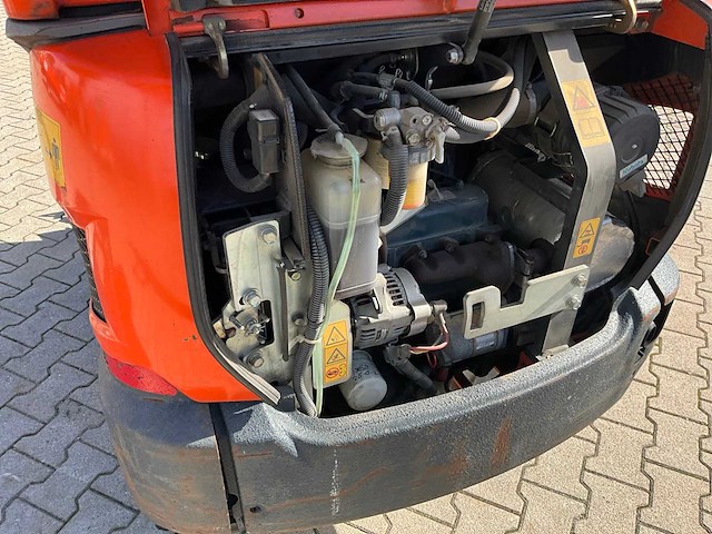 2017 kubota kx016-4g minigraafmachine - afbeelding 21 van  39