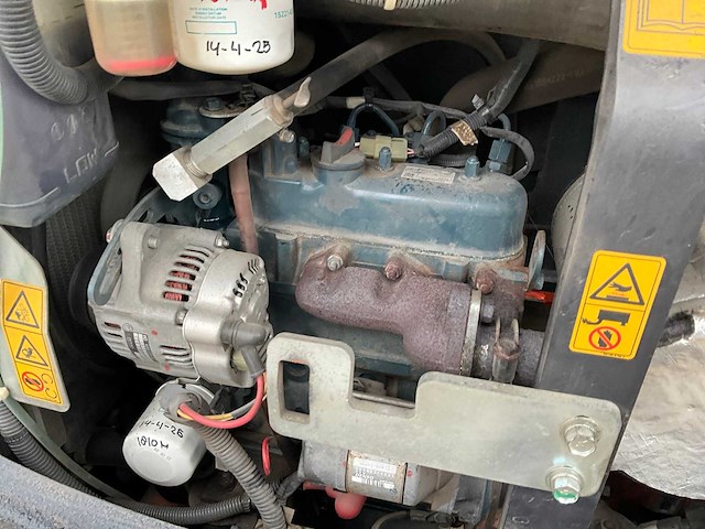 2017 kubota kx016-4g minigraafmachine - afbeelding 9 van  23