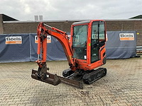 2017 kubota kx016-4g minigraafmachine - afbeelding 1 van  23