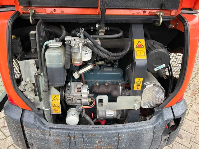 2017 kubota kx016-4g minigraafmachine - afbeelding 6 van  20