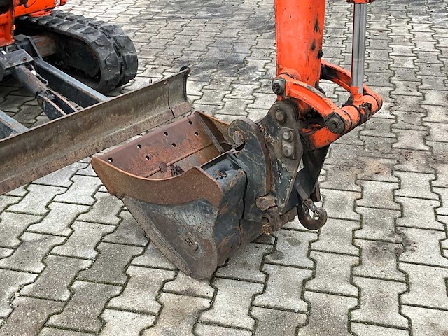 2017 kubota kx016-4g minigraafmachine - afbeelding 9 van  41