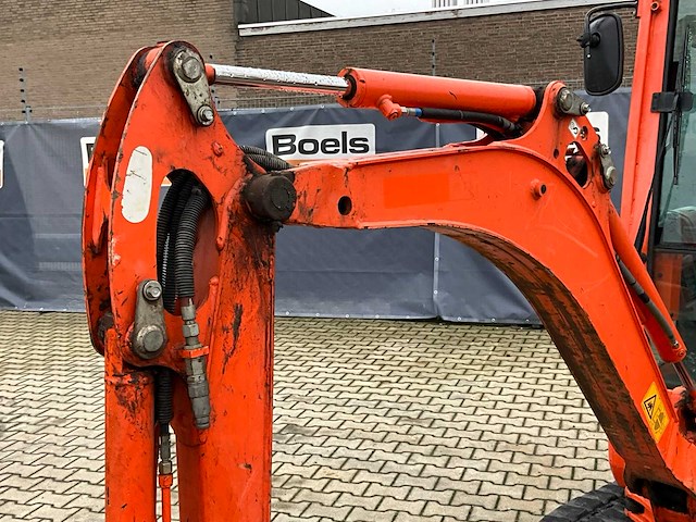 2017 kubota kx016-4g minigraafmachine - afbeelding 11 van  41