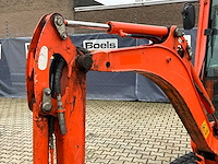 2017 kubota kx016-4g minigraafmachine - afbeelding 11 van  41