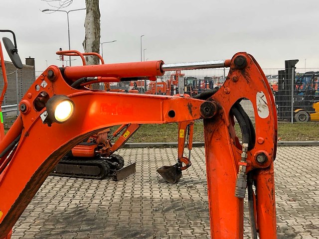 2017 kubota kx016-4g minigraafmachine - afbeelding 13 van  41