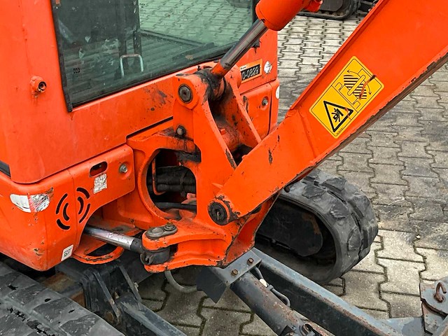 2017 kubota kx016-4g minigraafmachine - afbeelding 15 van  41