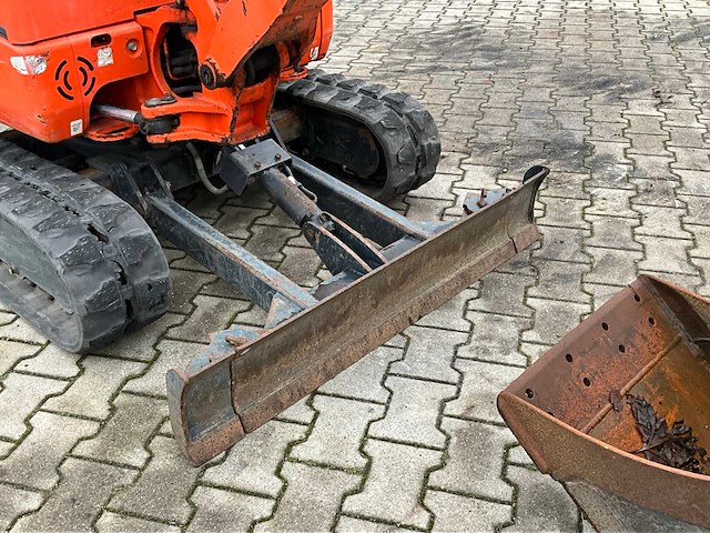 2017 kubota kx016-4g minigraafmachine - afbeelding 17 van  41