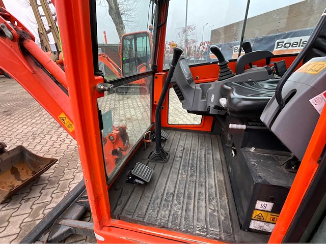 2017 kubota kx016-4g minigraafmachine - afbeelding 21 van  41