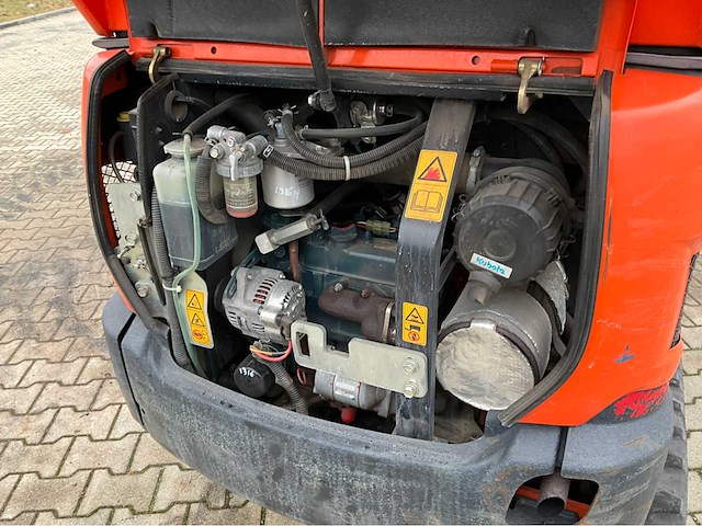 2017 kubota kx016-4g minigraafmachine - afbeelding 25 van  41