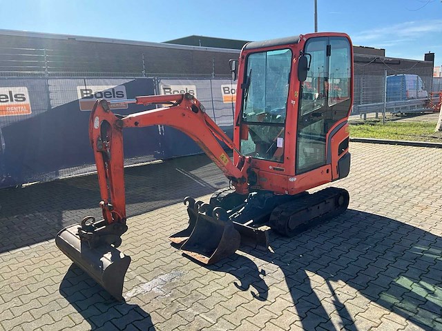 2017 kubota kx016-4g minigraafmachine - afbeelding 1 van  25