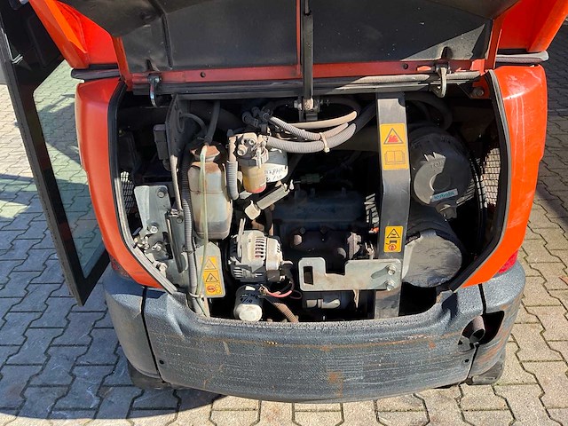 2017 kubota kx016-4g minigraafmachine - afbeelding 11 van  25