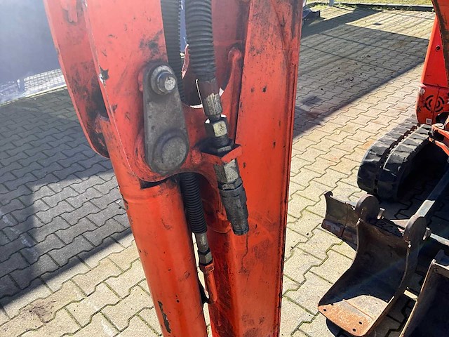 2017 kubota kx016-4g minigraafmachine - afbeelding 23 van  25