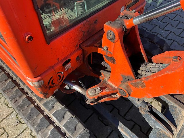 2017 kubota kx016-4g minigraafmachine - afbeelding 25 van  25