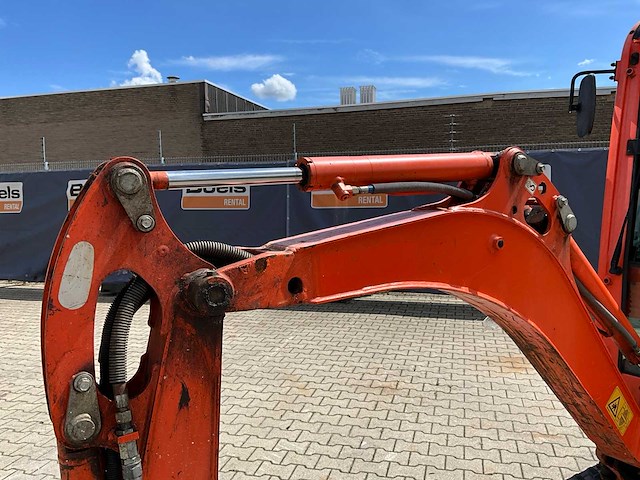 2017 kubota kx016-4g minigraafmachine - afbeelding 8 van  39