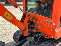 2017 kubota kx016-4g minigraafmachine - afbeelding 13 van  39